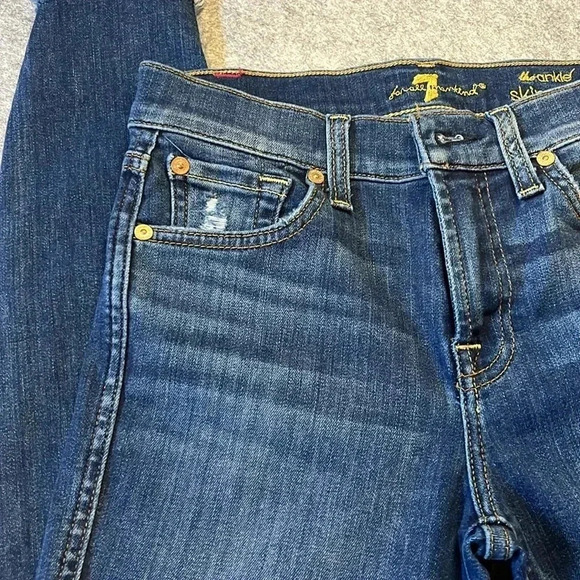 7 for all Mankind, The Ankle Skinny. Size 25. - Picture 8 of 11